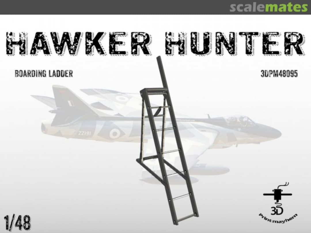 Boxart Hawker Hunter Boarding ladder 3DPM48095 3D Print Mayhem