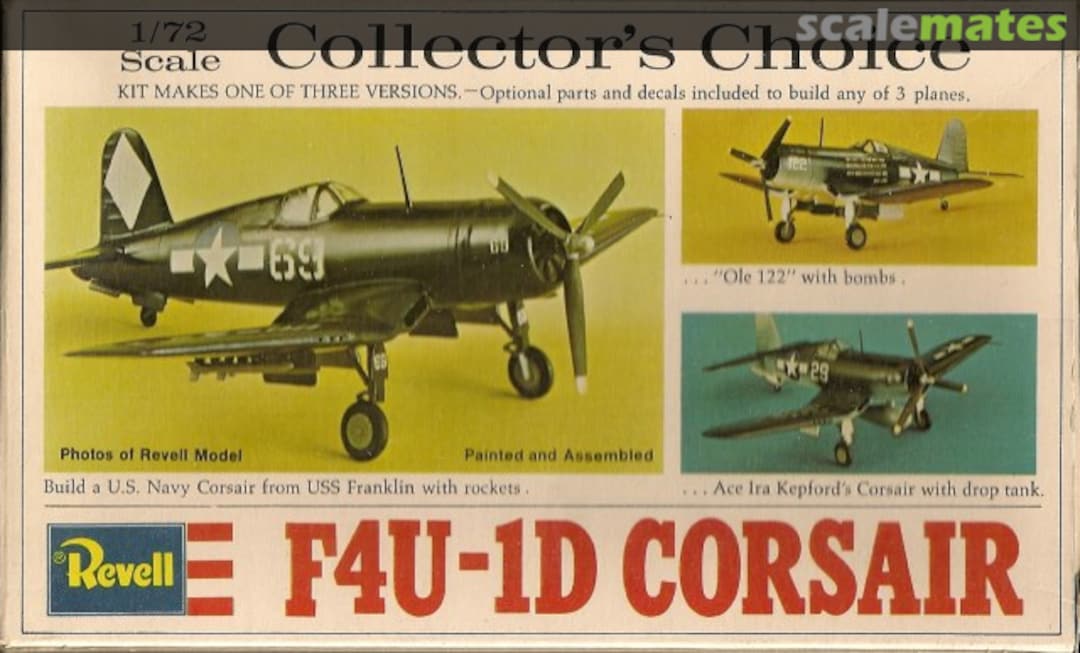 Boxart F4U-1D Corsair H-61 Revell