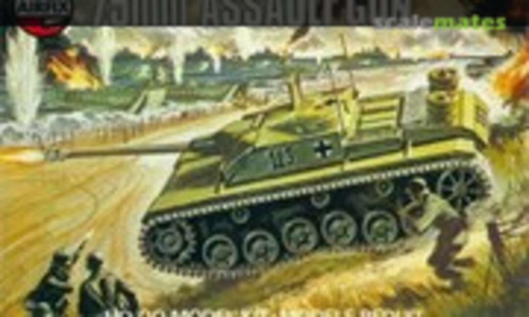 1:76 75mm Assault Gun (Airfix 01306-8)