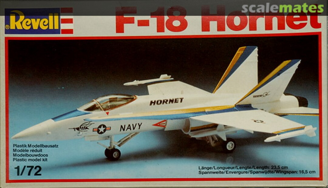 Boxart F-18 Hornet H-4412 Revell