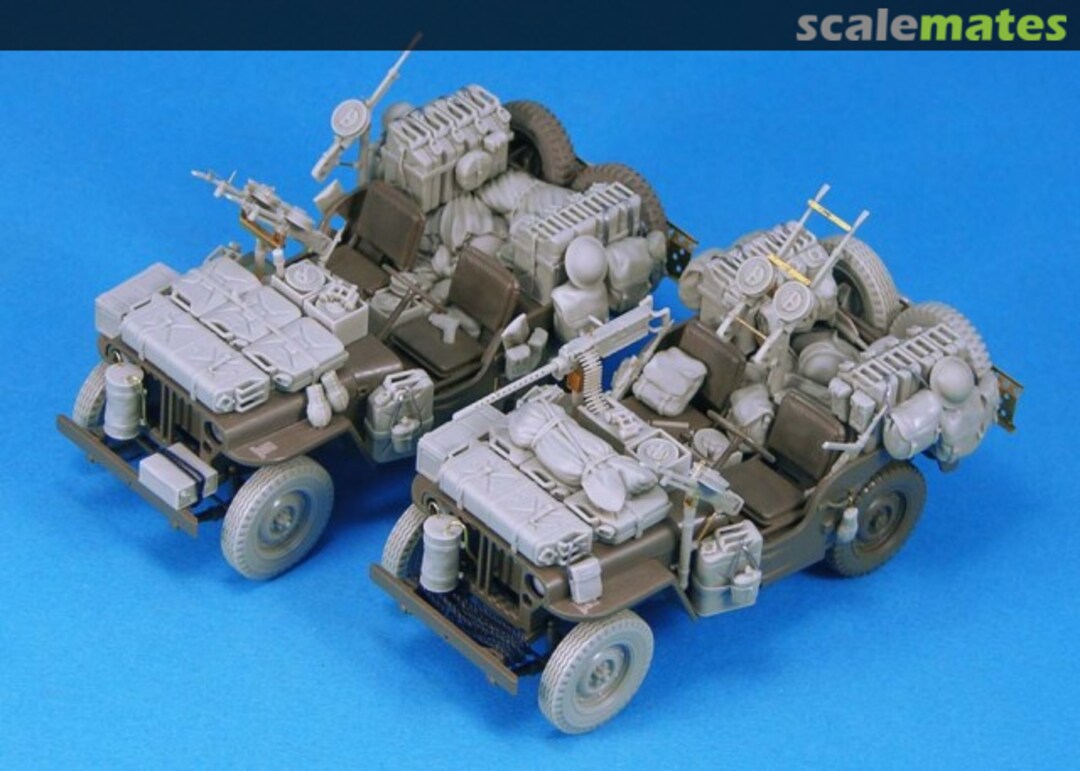 Boxart SAS Jeep Conversion set LF1233 Legend Productions