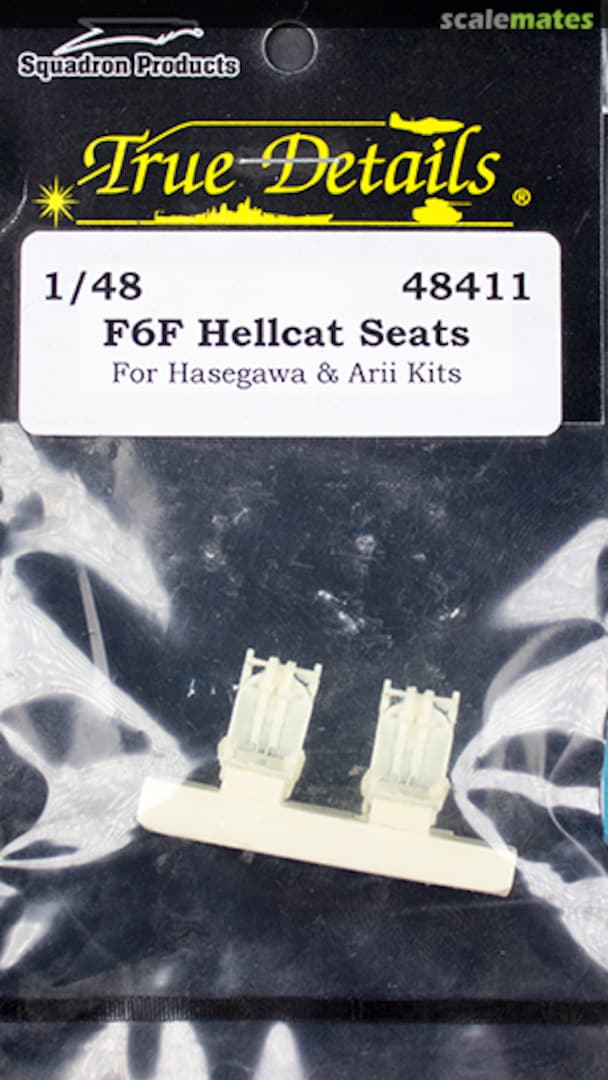 Boxart F6F Hellcat Seat Set 48411 True Details