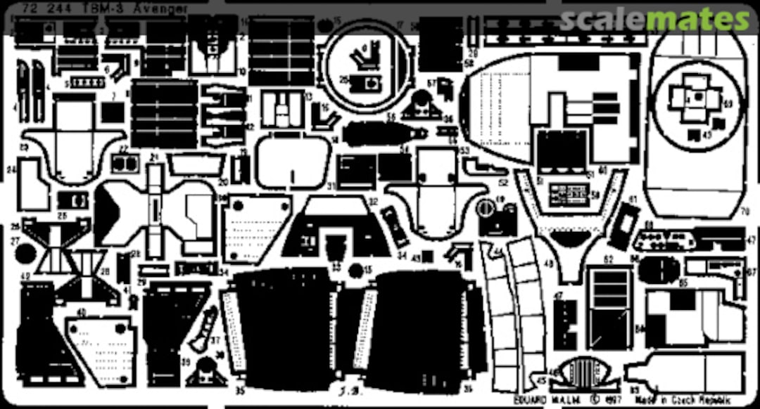 Boxart TBM-3 Avenger 72244 Eduard