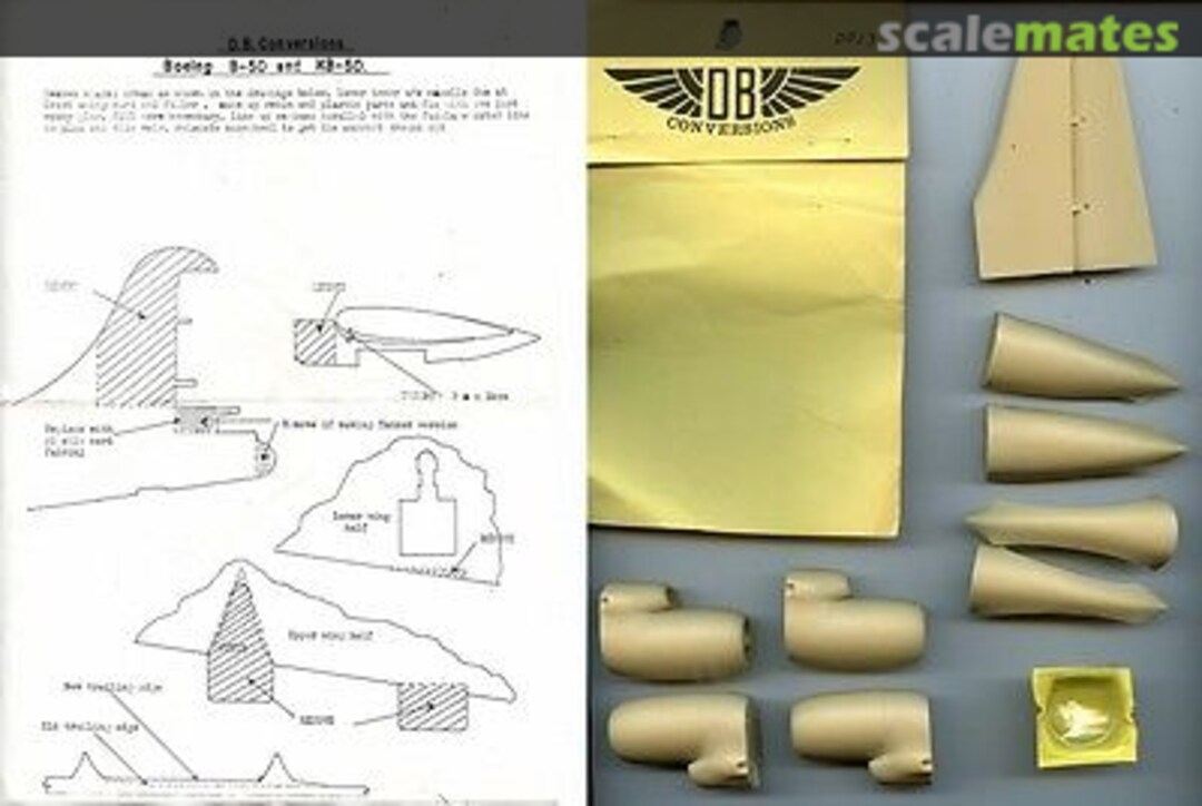 Boxart Boeing B-50 and KB-50 23 DB Conversions