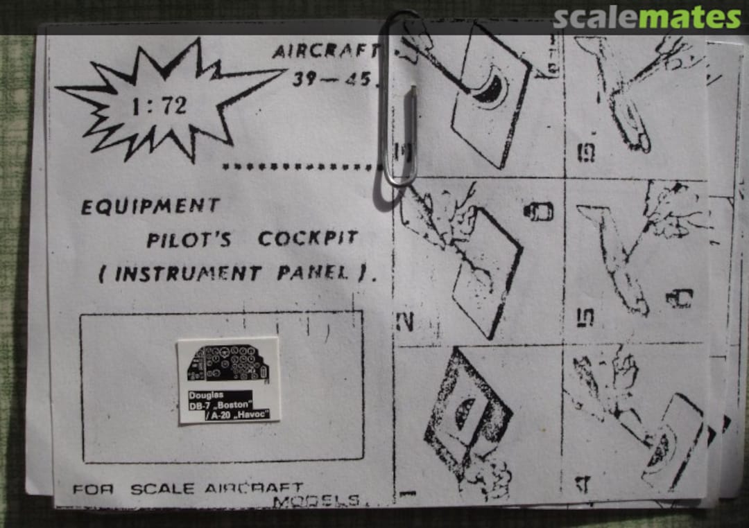 Boxart Douglas DB-7 Boston A-20 Havoc  PlusModel