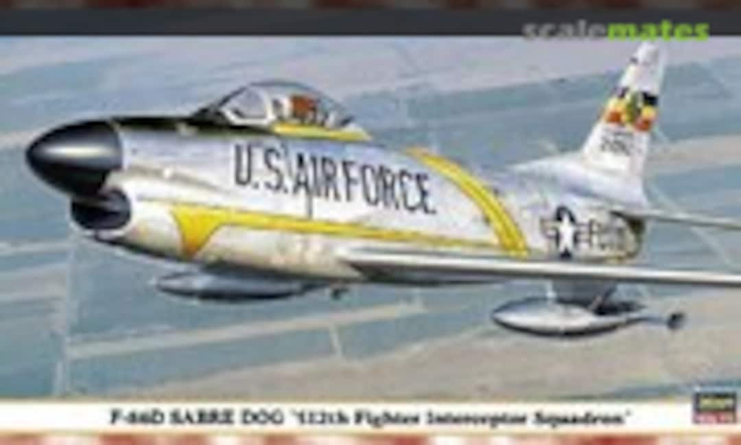 1:72 F-86D Sabre Dog '512th Fighter Interceptor Squadron' (Hasegawa 00065)