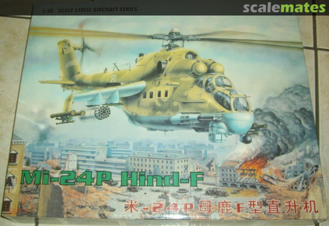 Boxart Mi-24P Hind-F 11 Mini Hobby Models