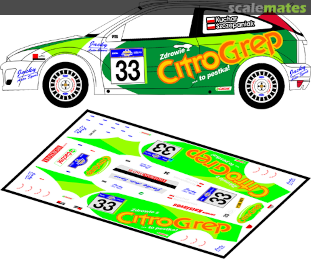 Boxart Ford Focus RS WRC '02 Y129 XEV "CitroGrep" 43135 MF-Zone