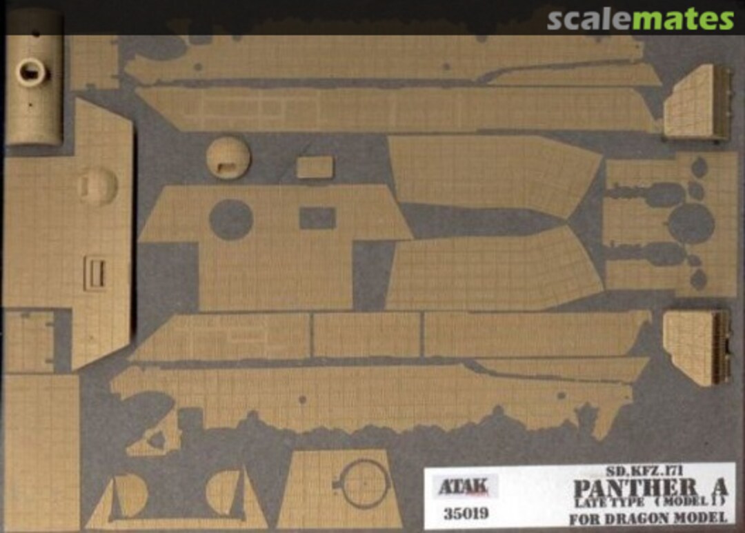 Boxart Sd.Kfz.171 Panther A 35019 Atak Model