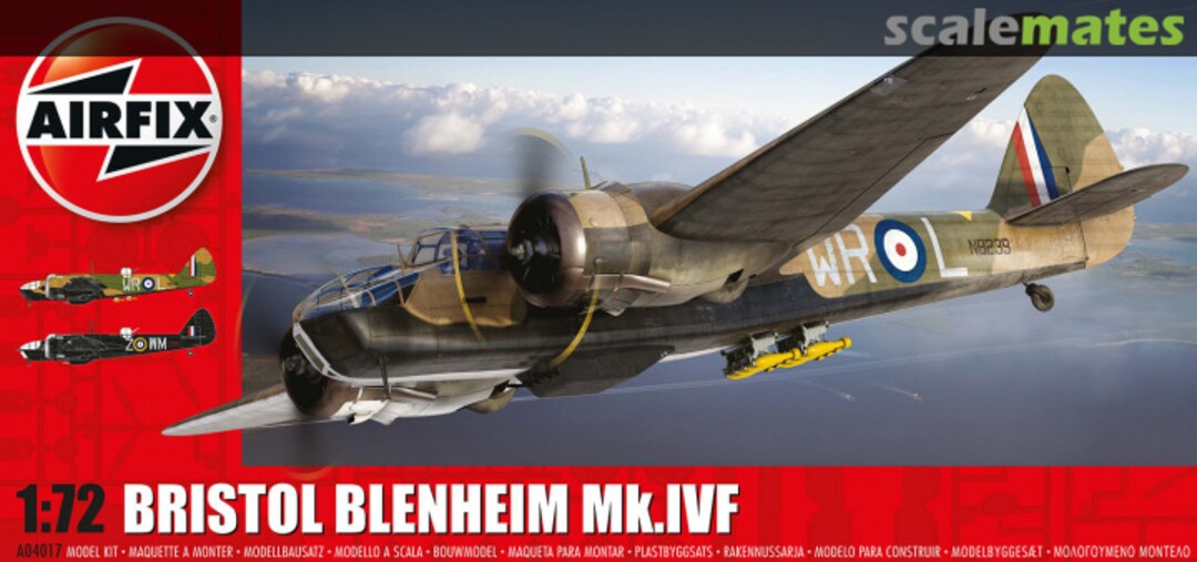 Boxart Bristol Blenheim Mk.IVF A04017 Airfix