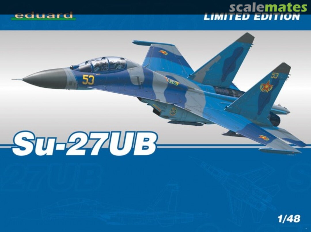 Boxart Su-27UB 1168 Eduard