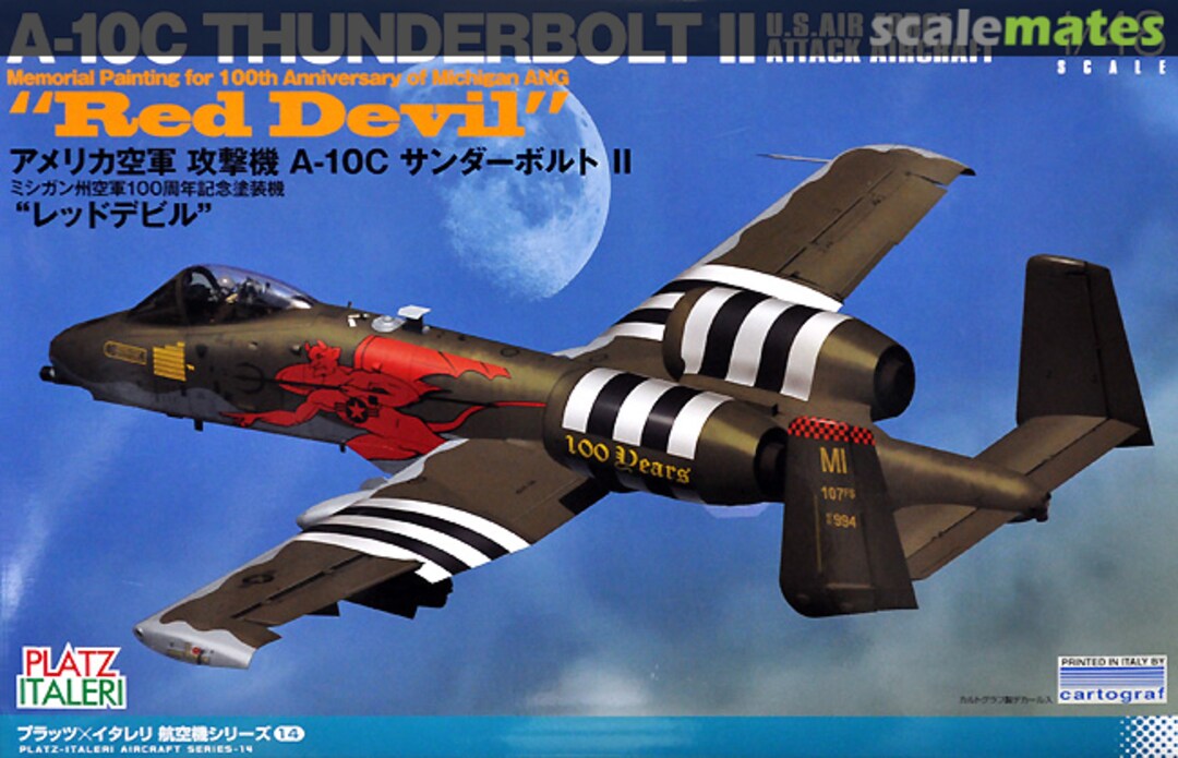 Boxart A-10C Thunderbolt II "Red Devil" TPA-14 Platz