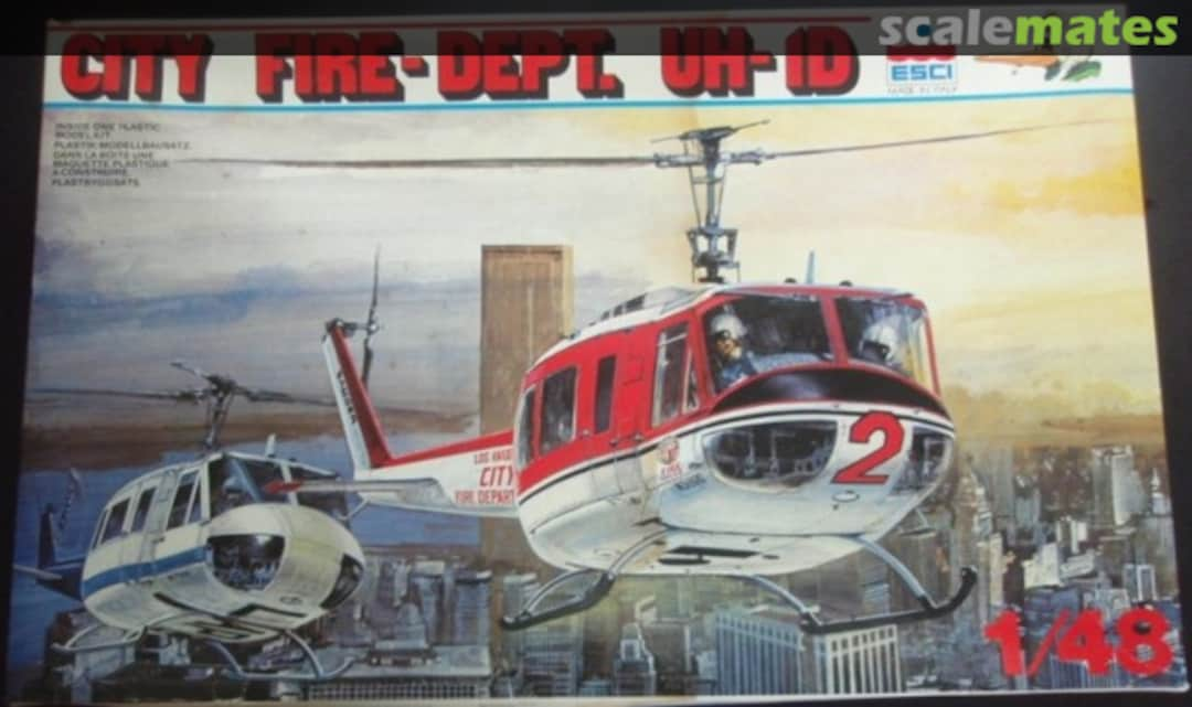 Boxart UH-1D 4057 ESCI