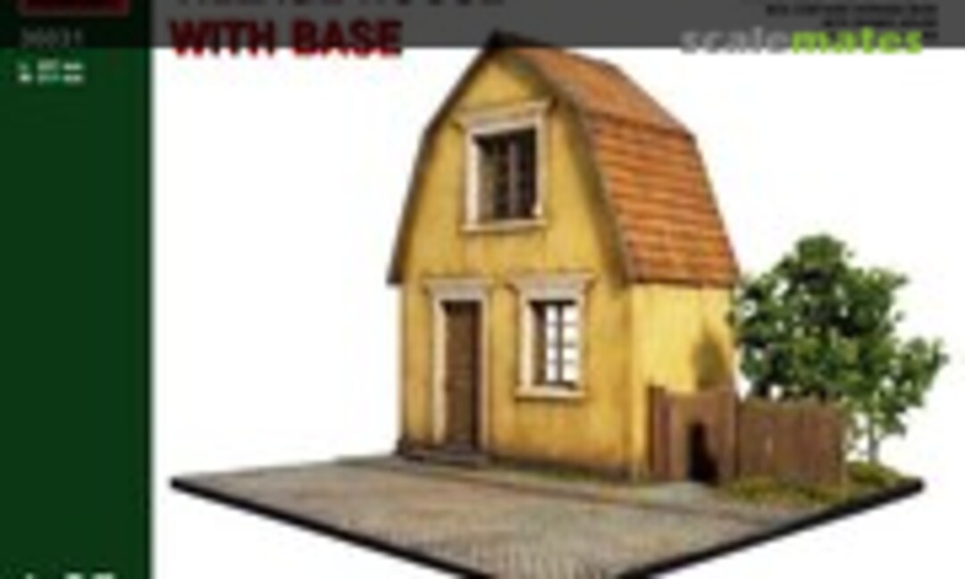 1:35 Village house with base (MiniArt 36031)