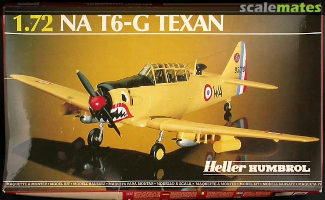 Boxart North American T-6G Texan 80276 Heller Humbrol