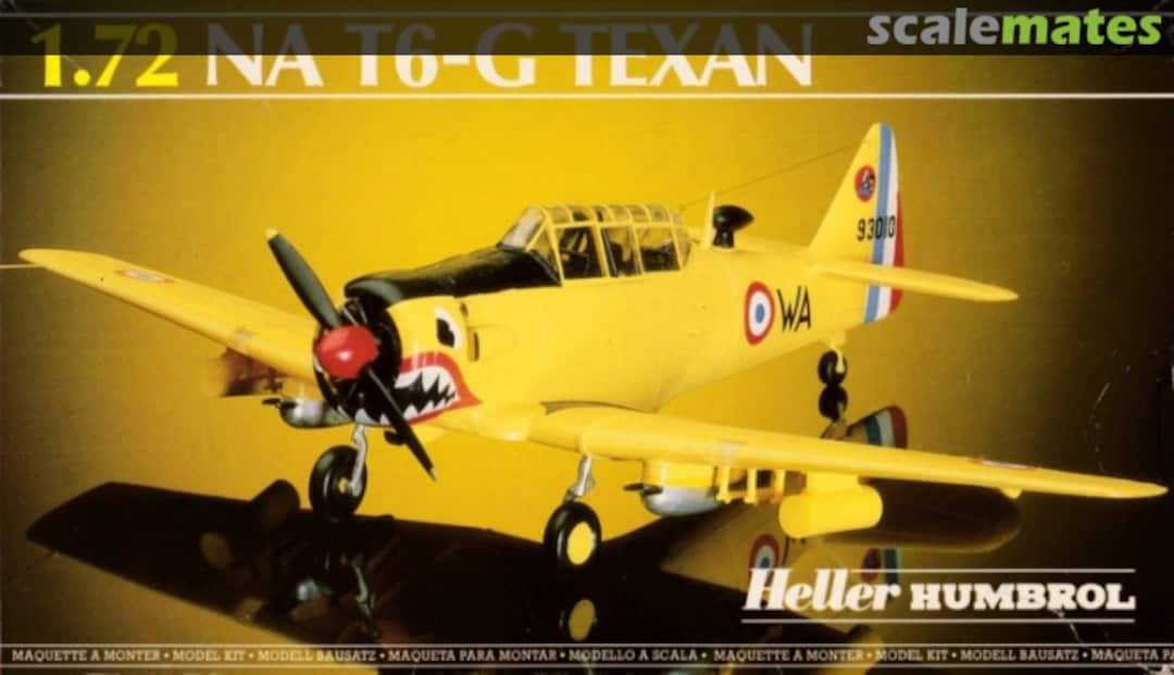 Boxart North American T-6G Texan 80276 Heller Humbrol