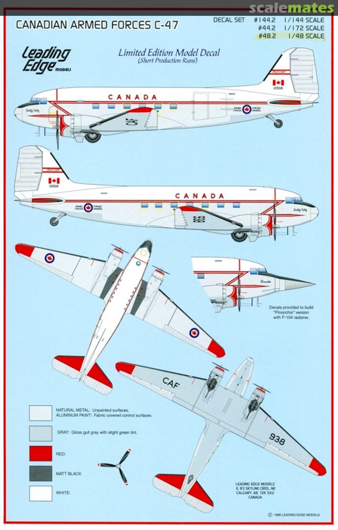 Boxart Canadian Armed Forces C-47 48.2 Leading Edge