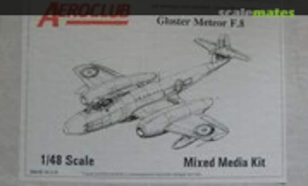 1:48 Gloster Meteor F.8 (Aeroclub K429)