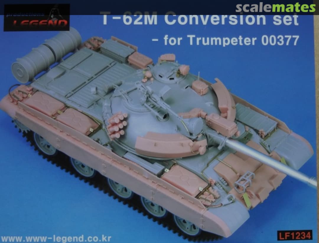 Boxart T-62M Conversion Set -Trumpeter 0377- LF1234 Legend Productions