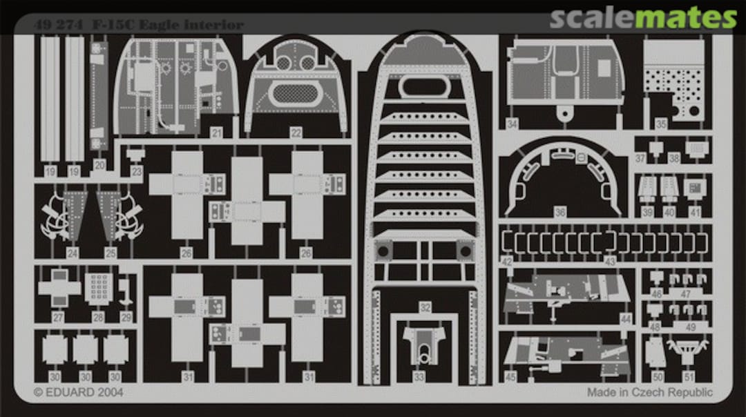 Boxart F-15C Eagle Interior 49274 Eduard