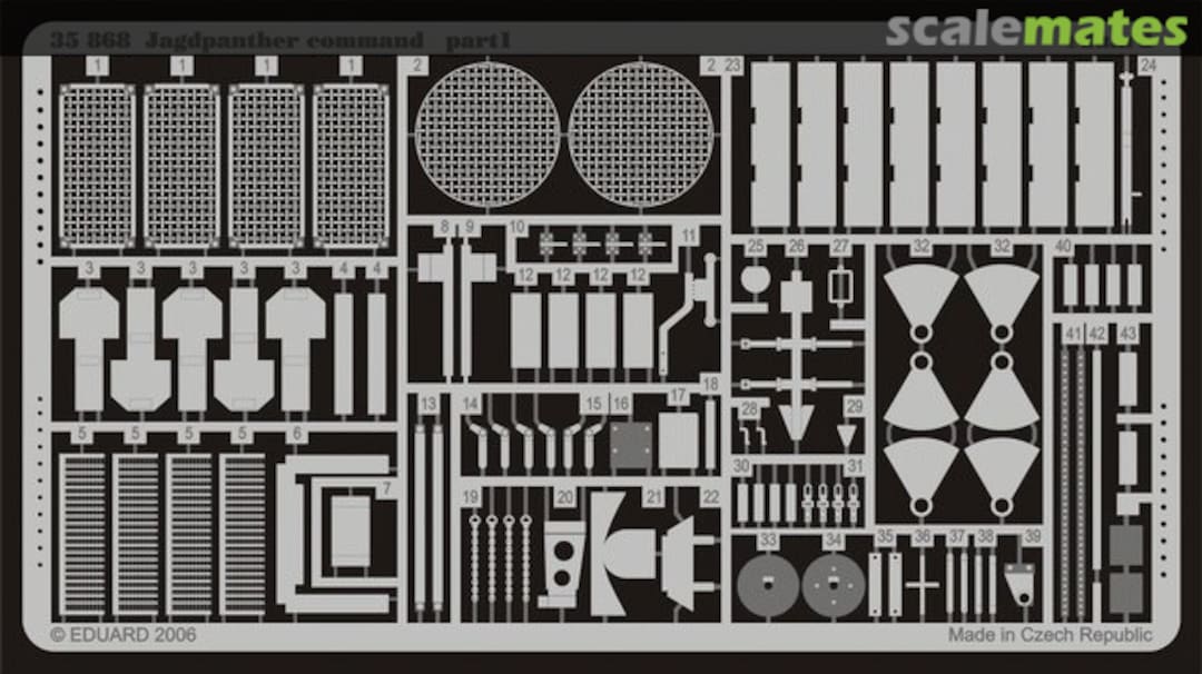 Boxart Jagdpanther command 35868 Eduard