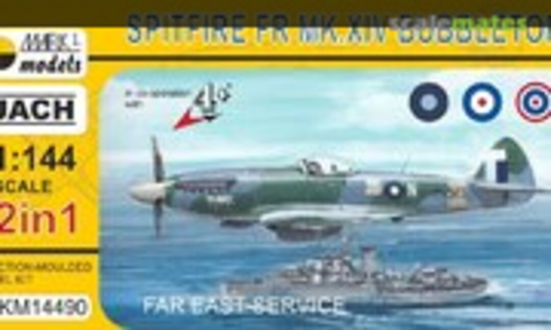 1:144 Spitfire FR MK.XIV Bubbletop Far East Service (Mark I Models MKM14490)