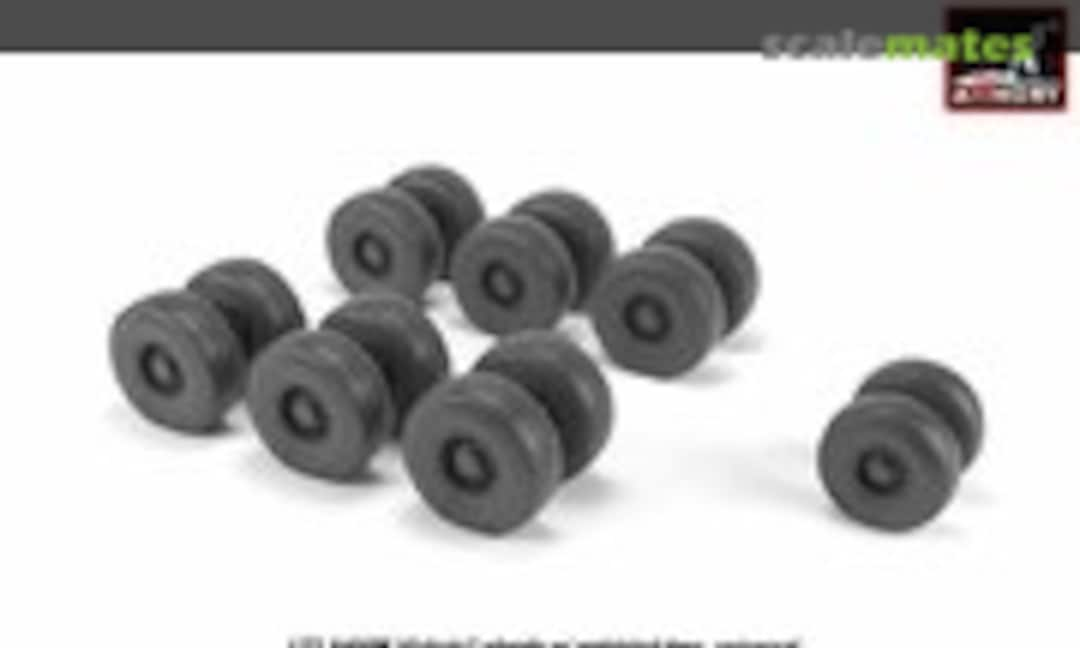 1:72 A400M Grizzly wheels w/ weighted tires (Armory AW72506)