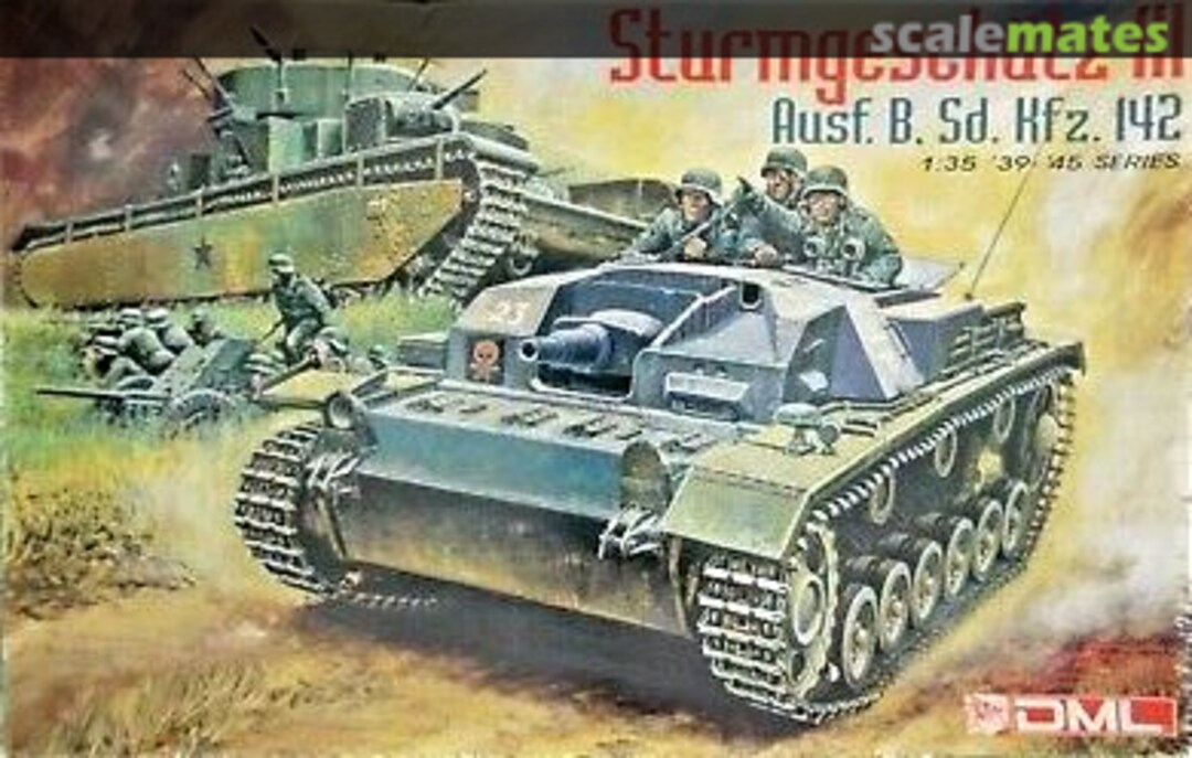 Boxart Sturmgeschütz III Ausf.B 6008 DML