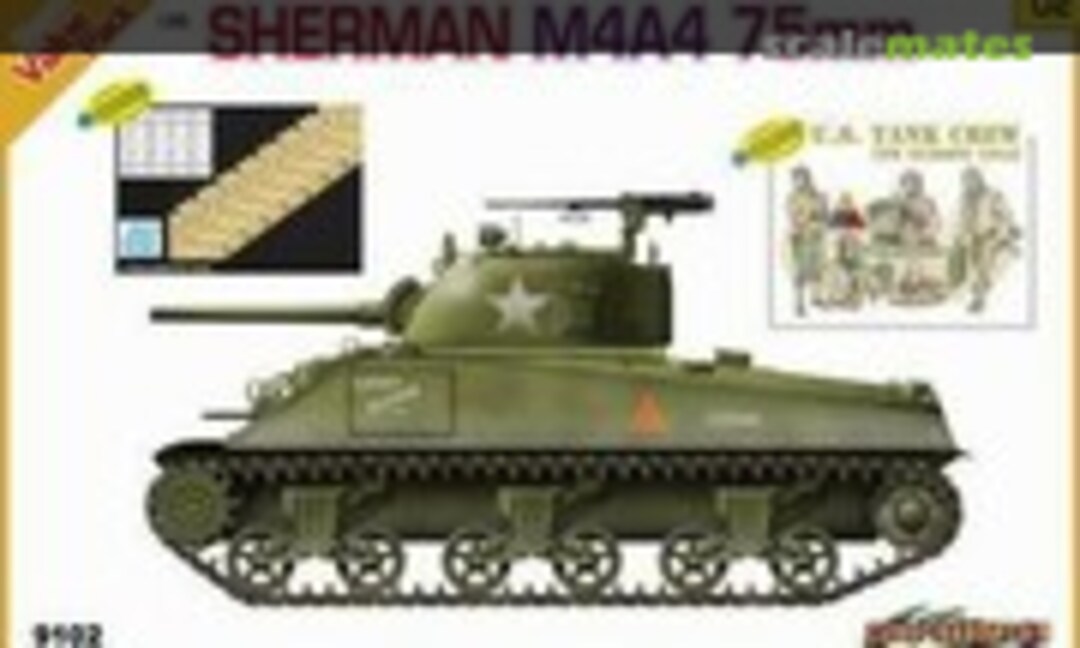 1:35 Sherman M4A4 75mm (Cyber Hobby 9102)