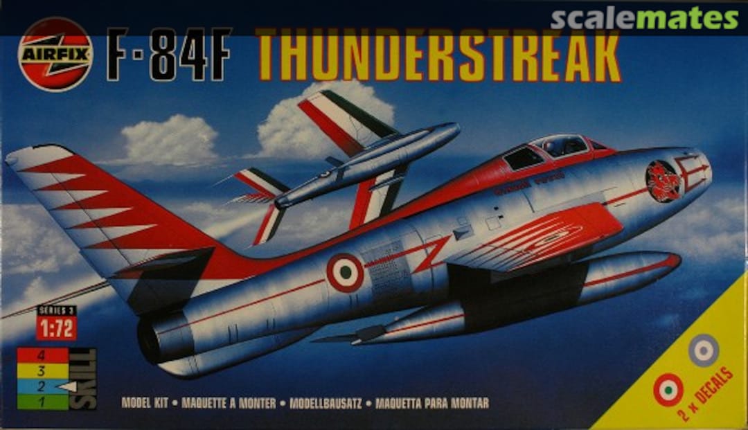 Boxart F-84F Thunderstreak 03022 Airfix