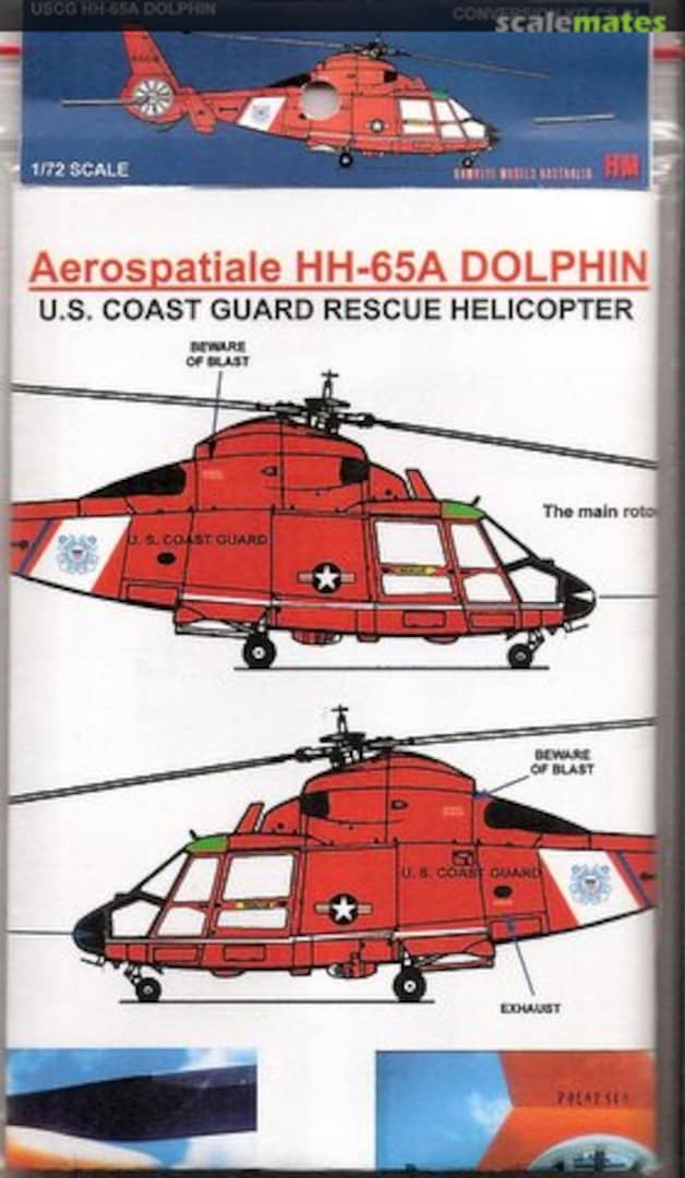 Boxart HH-65A Dauphin CS-21 Hawkeye Models