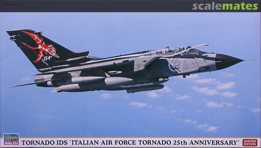 Boxart Tornado IDS `Italian Air Force Tornado 25th Anniversary´ 02049 Hasegawa