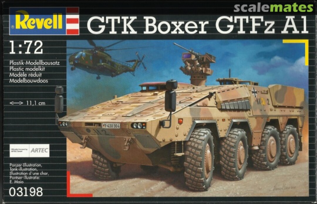 Boxart GTK Boxer GTFz A1 03198 Revell