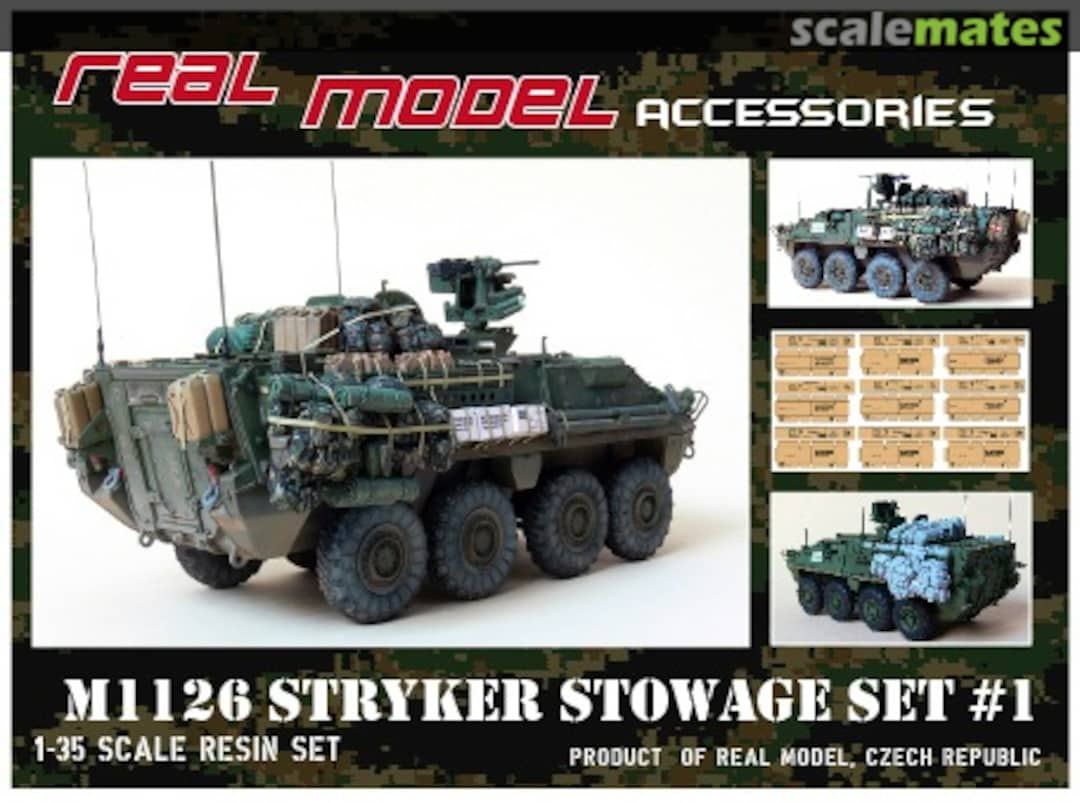 Boxart M1126 Stryker Stowage Set #1 RMA35138 Real Model