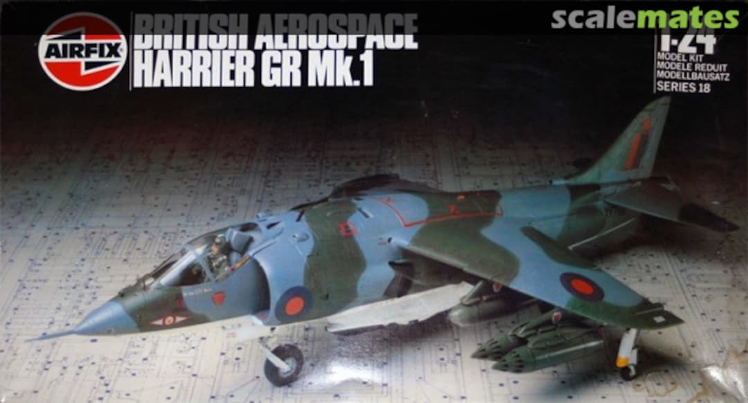 Boxart Harrier GR Mk.1 9 18001 Airfix