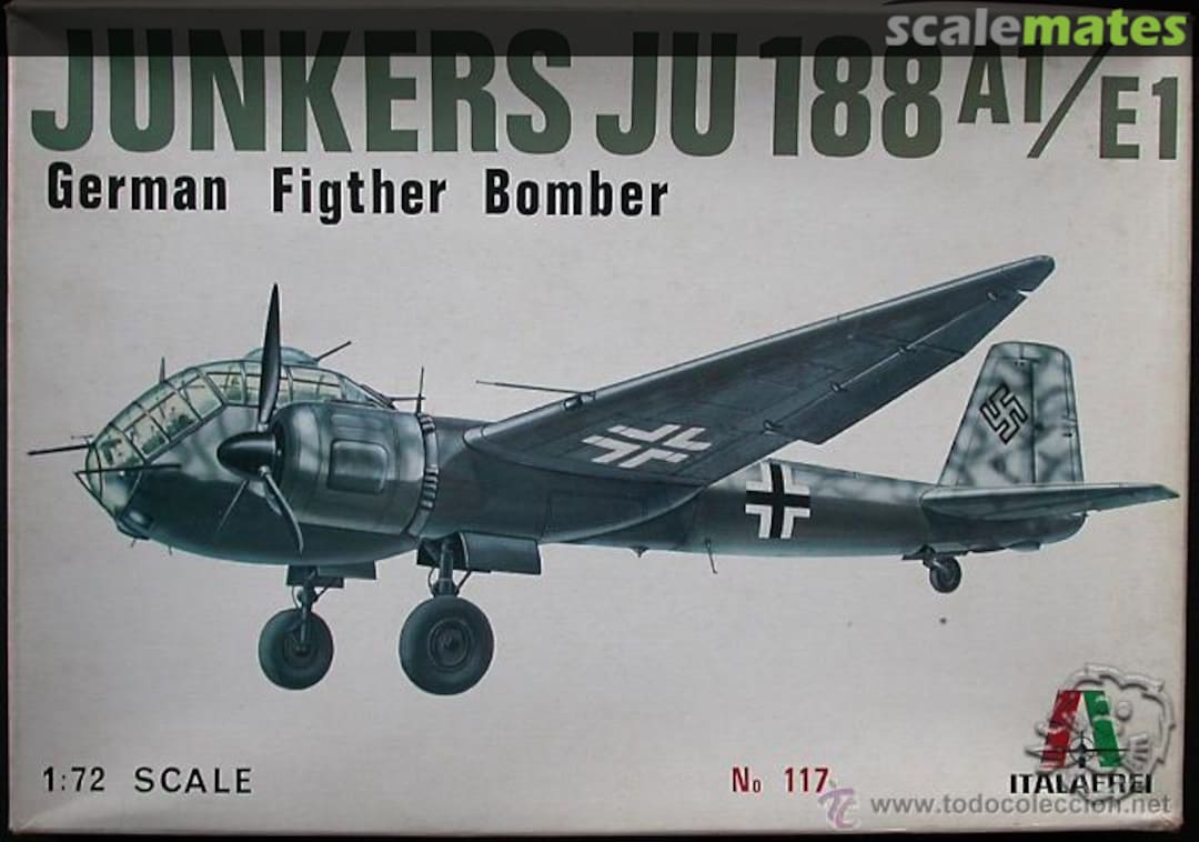 Boxart Junkers Ju 188 A1/E1 117 Italaerei