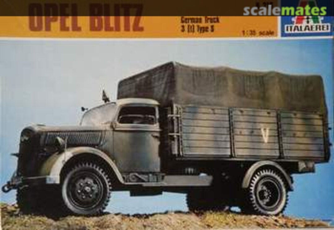 Boxart Opel Blitz 216 Italaerei