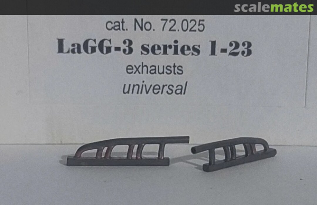 Boxart LaGG-3 (1-23 series) exhaust pipes 72025 REXx