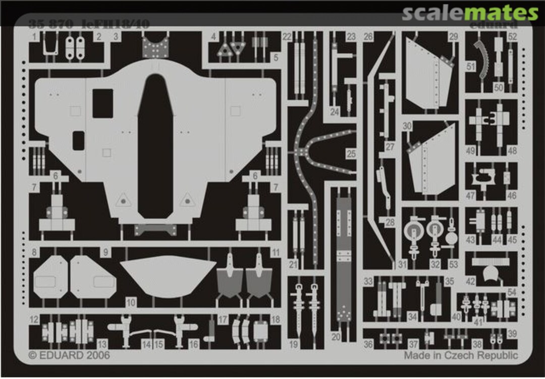 Contents LeFH18/40 35870 Eduard