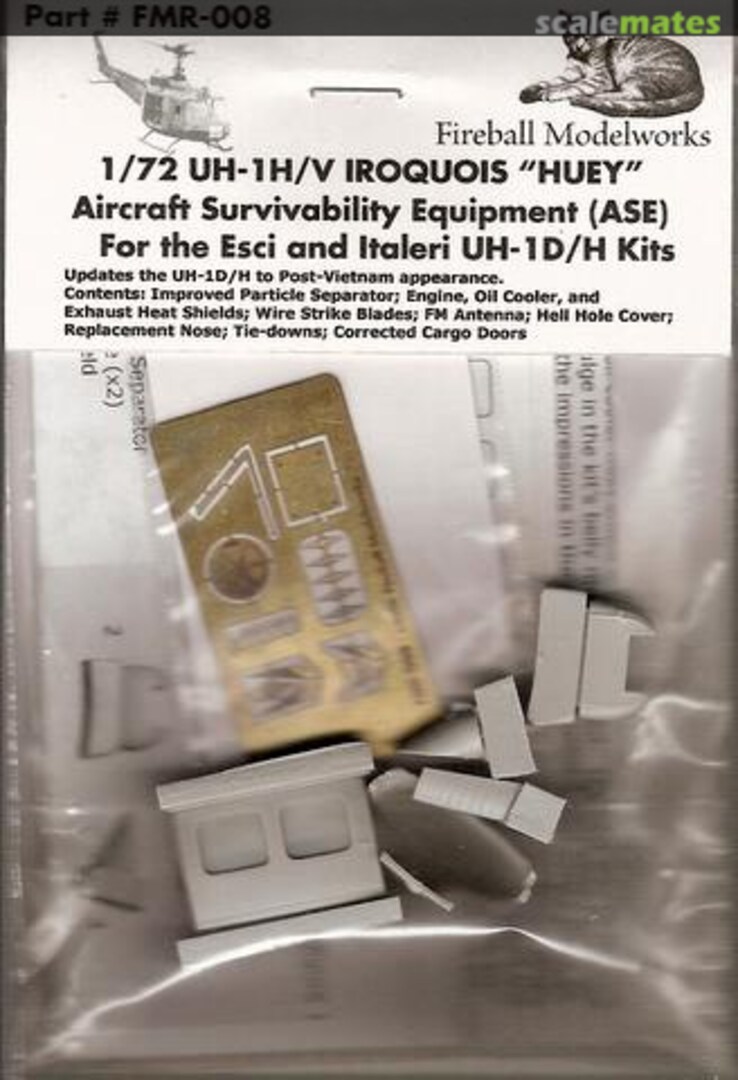 Boxart Bell UH-1H/V Huey Aircraft Survivability Equipment FMR-008 Fireball Modelworks