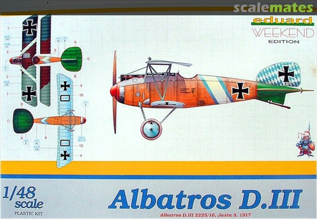 Boxart Albatros D.III 8436 Eduard