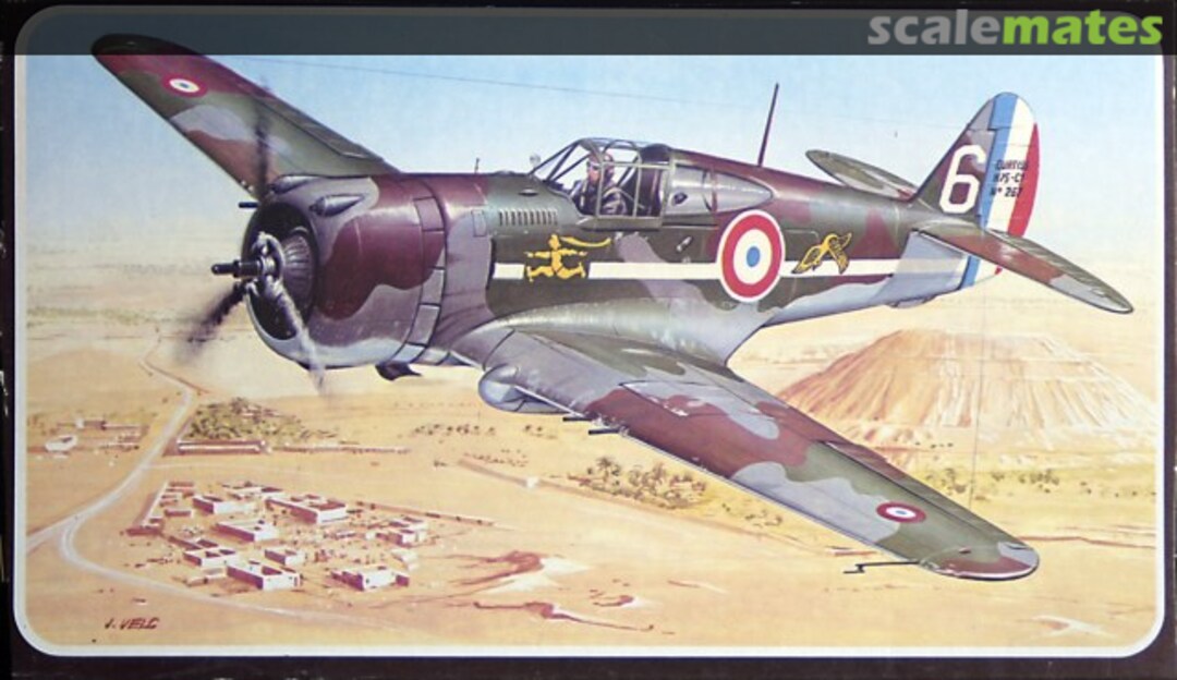 Boxart Curtiss H-75 A-3 159 Směr