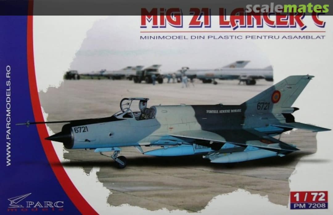 Boxart Mig-21 Lancer C PM 7208 Parc Models