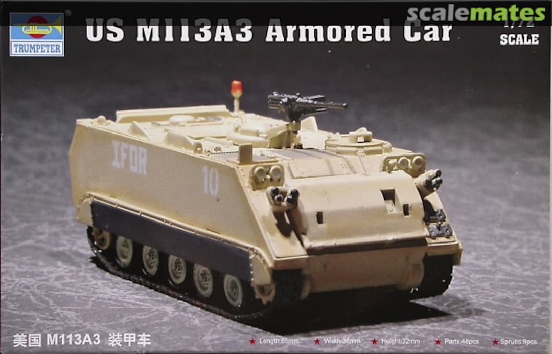 Boxart M113A3 07240 Trumpeter