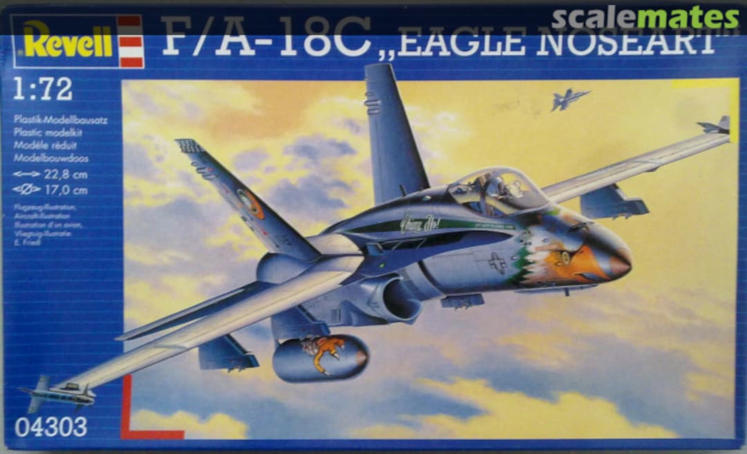 Boxart F/A-18C "Eagle Noseart" 04303 Revell