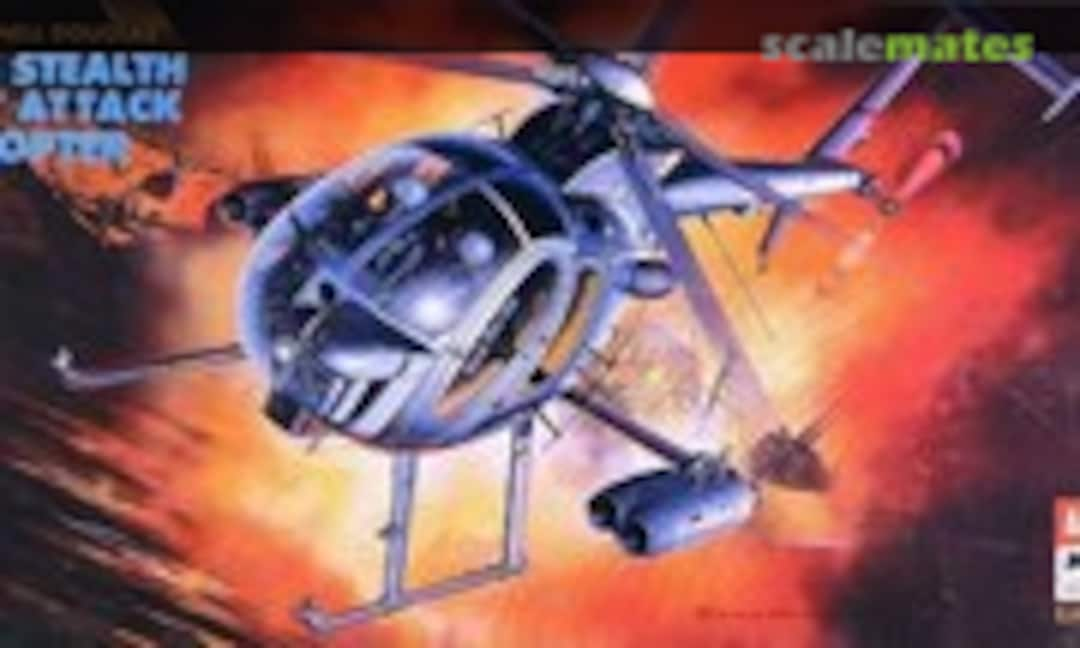 1:48 MH-6 Stealth Quiet Attack Helicopter (Academy/Minicraft 01691)