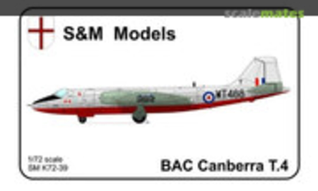 1:72 BAC Canberra T.4 (S&amp;M Models SMK72-39)