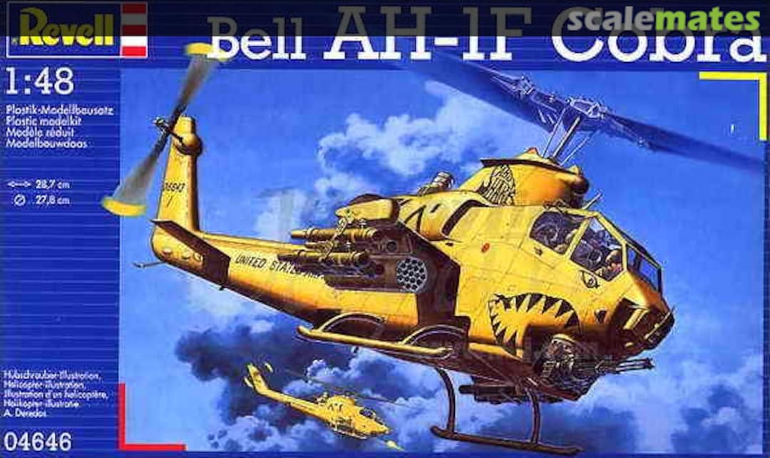 Boxart Bell AH-1F Cobra 04646 Revell