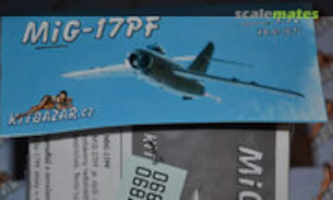 1:72 MiG-17PF (Kitbazar.cz KB.M 1072)