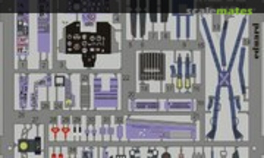 1:48 MiG-29A Fulcrum interior (Eduard 49277)